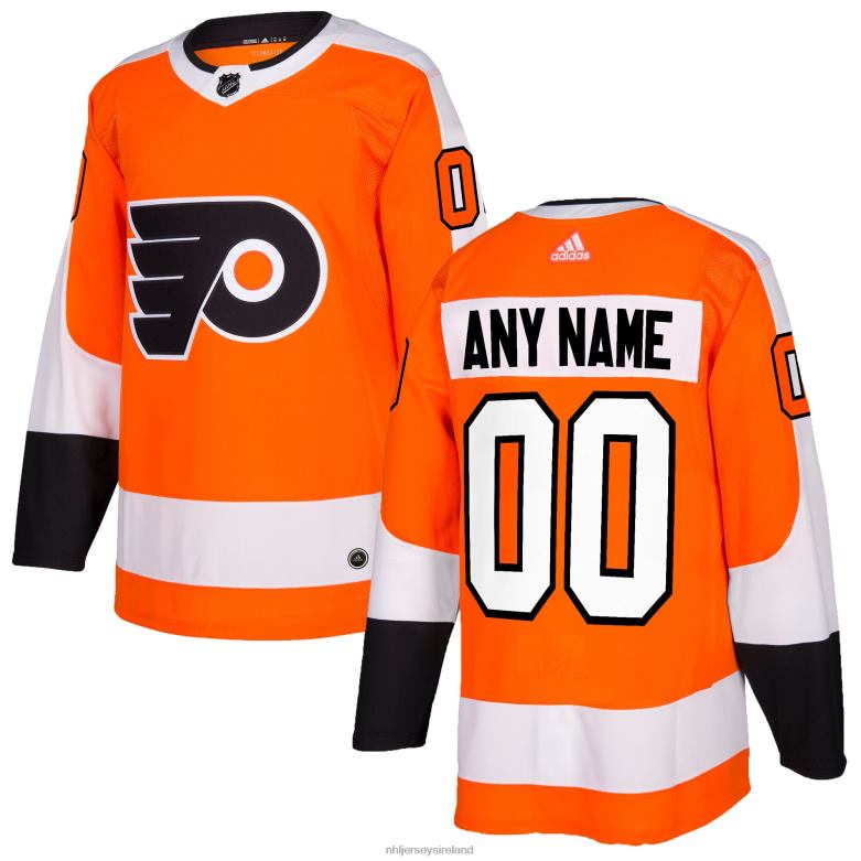 NHL Men Philadelphia Flyers Adidas Orange Authentic Custom Jersey D002V1947 Clothing
