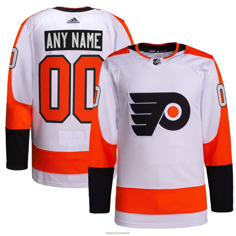 NHL Men Philadelphia Flyers Adidas White Away Authentic Pro Custom Jersey D002V1984 Clothing