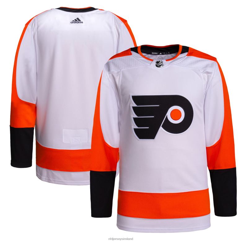 NHL Men Philadelphia Flyers Adidas White Away Authentic Pro Jersey D002V1887 Clothing