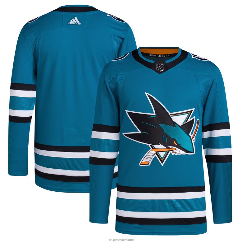 NHL Men San Jose Sharks Adidas Teal Home Primegreen Authentic Pro Jersey D002V1040 Clothing