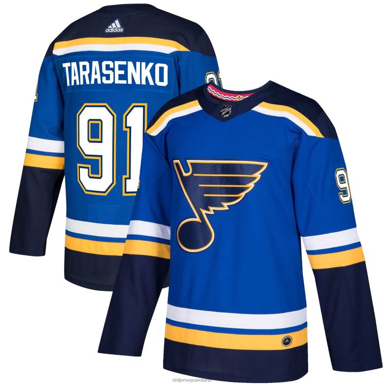 NHL Men St. Louis Blues Vladimir Tarasenko Adidas Royal Authentic Player Jersey D002V372 Clothing