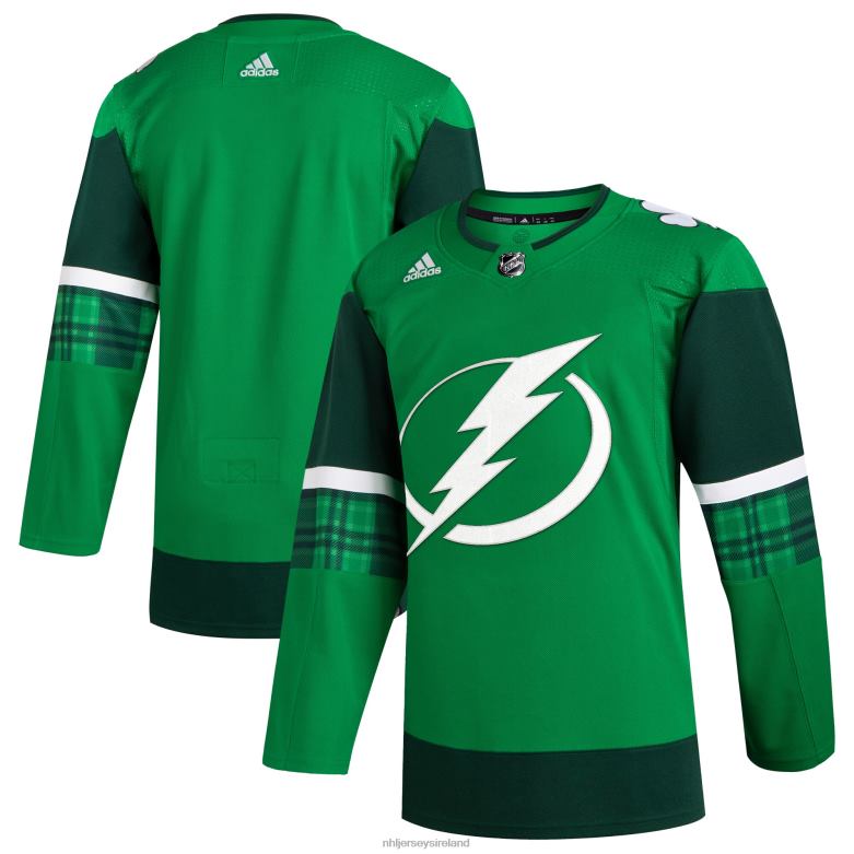 NHL Men Tampa Bay Lightning Adidas Kelly Green 2023 St. Patrick'S Day Primegreen Authentic Jersey D002V399 Clothing