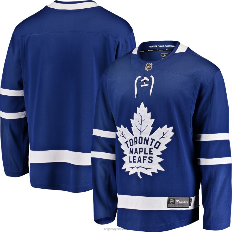 NHL Men Toronto Maple Leafs Fanatics Branded Blue Breakaway Home Jersey D002V192 Clothing