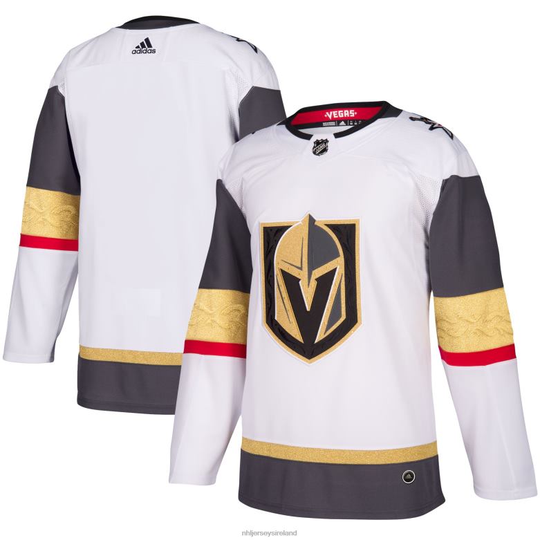NHL Men Vegas Golden Knights Adidas White Away Authentic Blank Jersey D002V1058 Clothing