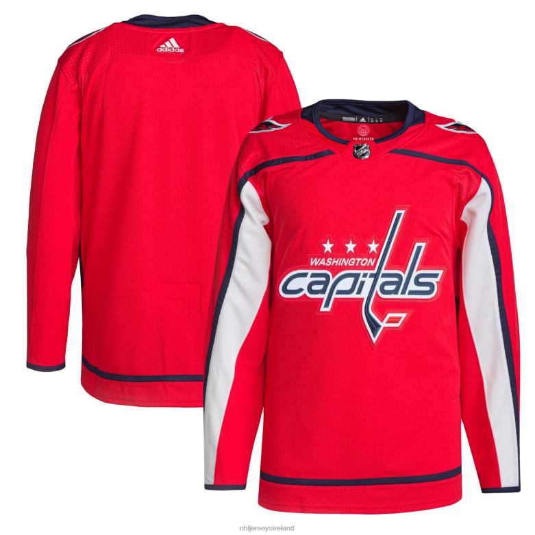 NHL Men Washington Capitals Adidas Red Home Primegreen Authentic Pro Jersey D002V1611 Clothing