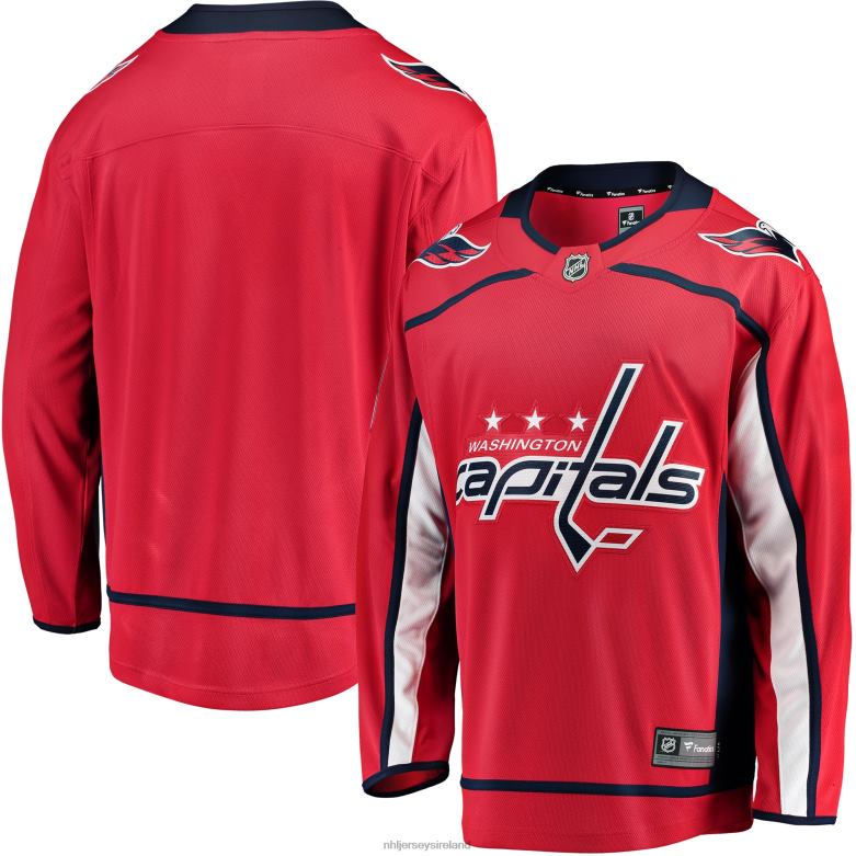 NHL Men Washington Capitals Fanatics Branded Red Breakaway Home Jersey D002V922 Clothing