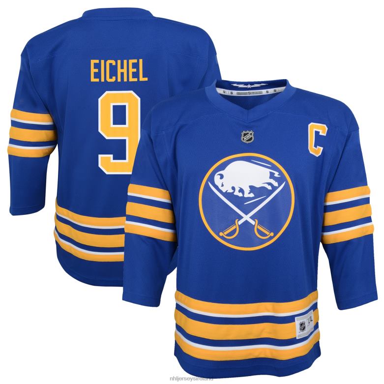 NHL Toddler Buffalo Sabres Jack Eichel Royal Home Replica Player Jersey D002V701 Clothing