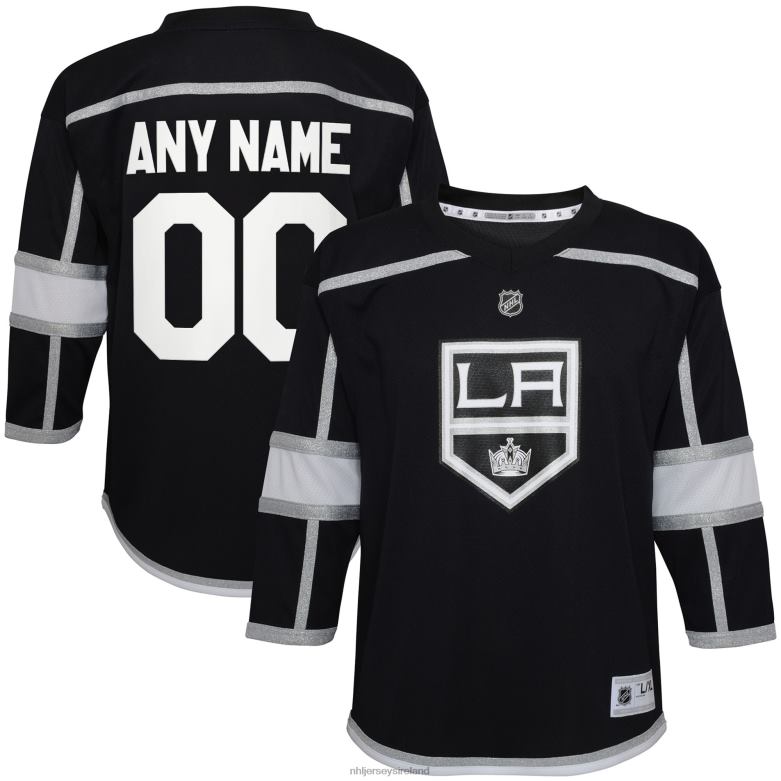 NHL Toddler Los Angeles Kings Black 2020/21 Home Replica Custom Jersey D002V429 Clothing