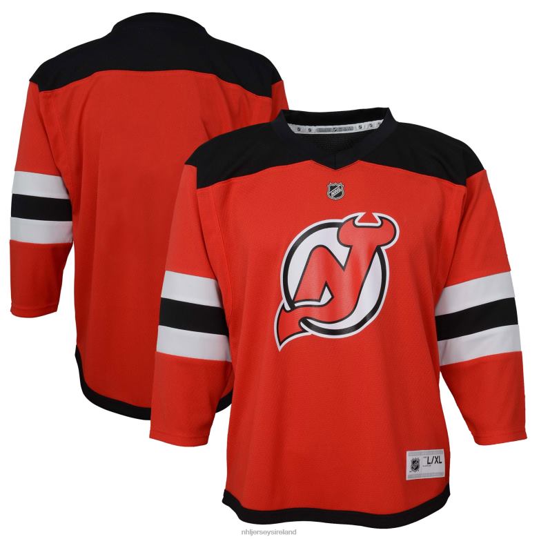 NHL Toddler New Jersey Devils Red Home Replica Jersey D002V752 Clothing