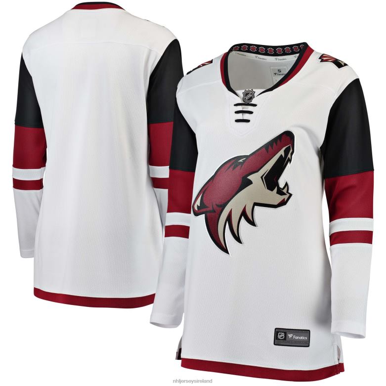 NHL Women Arizona Coyotes Fanatics Branded White Away Breakaway Jersey D002V1715 Clothing