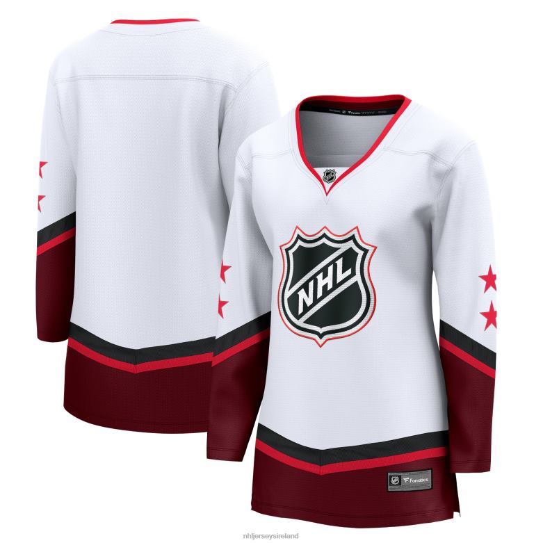 NHL Women Fanatics Branded White 2022 All-Star Game Eastern Conference Breakaway Jersey D002V2446 Clothing
