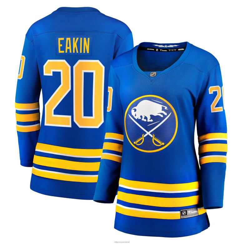 NHL Women Buffalo Sabres Cody Eakin Fanatics Branded Royal Home Breakaway Jersey D002V2362 Clothing