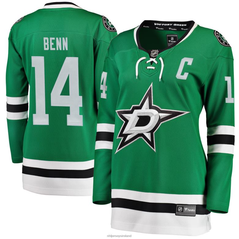 NHL Women Dallas Stars Jamie Benn Fanatics Branded Green Home Breakaway Player Jersey D002V590 Clothing