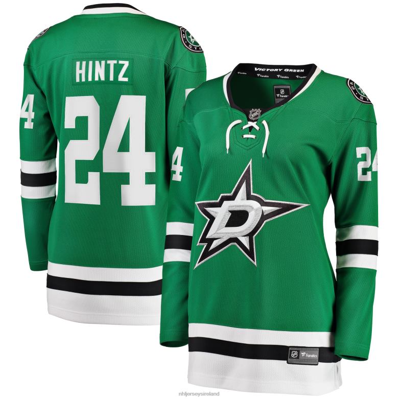 NHL Women Dallas Stars Roope Hintz Fanatics Branded Kelly Green Home Breakaway Player Jersey D002V1418 Clothing