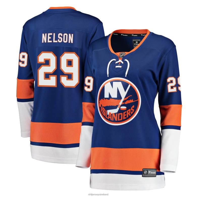 NHL Women New York Islanders Brock Nelson Fanatics Branded Royal Breakaway Player Jersey D002V1533 Clothing