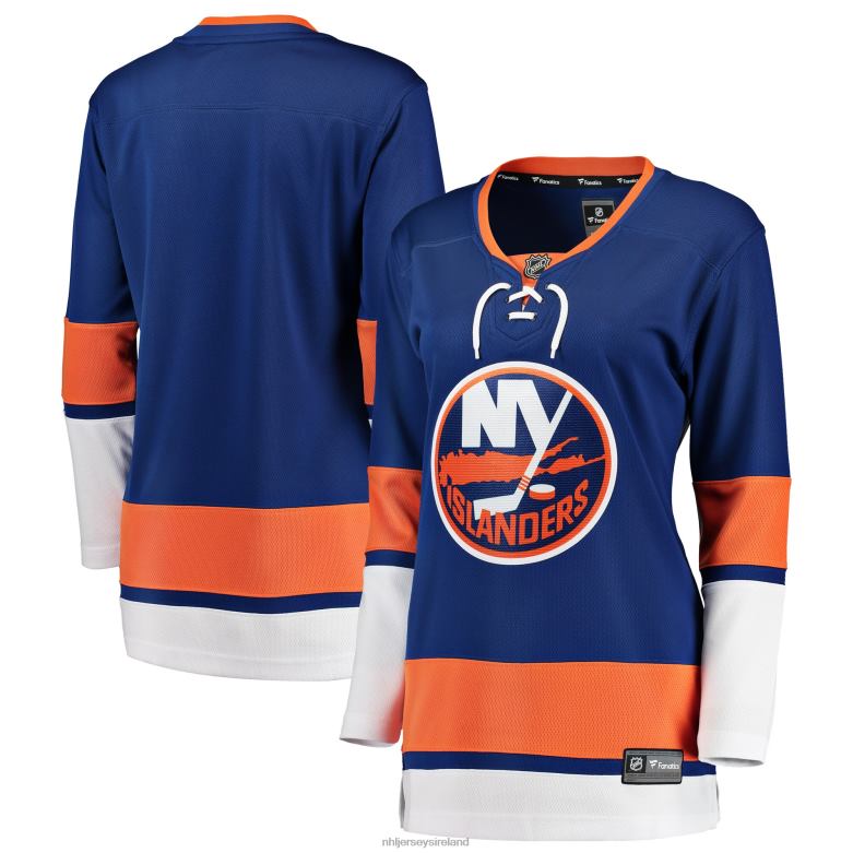 NHL Women New York Islanders Fanatics Branded Blue Breakaway Home Jersey D002V777 Clothing