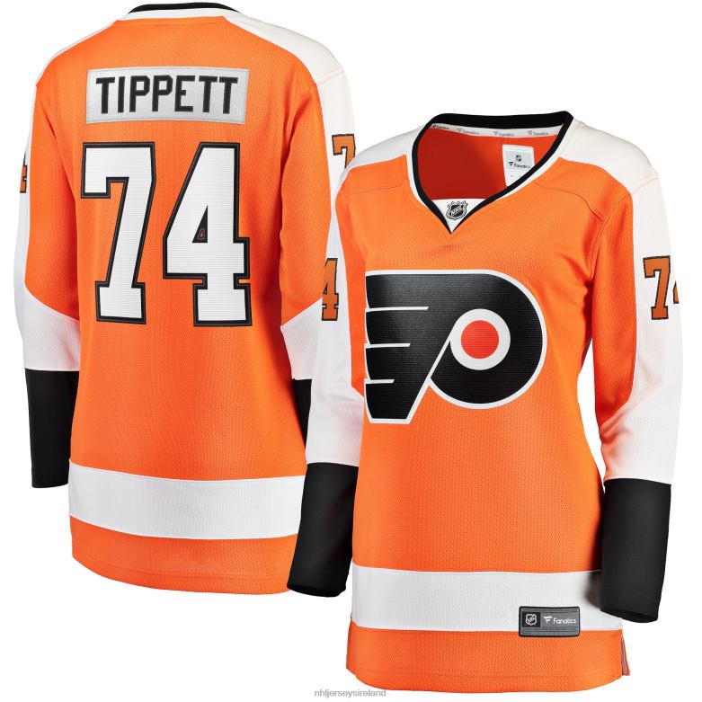 NHL Women Philadelphia Flyers Owen Tippett Fanatics Branded Orange Home Breakaway Player Jersey D002V1378 Clothing
