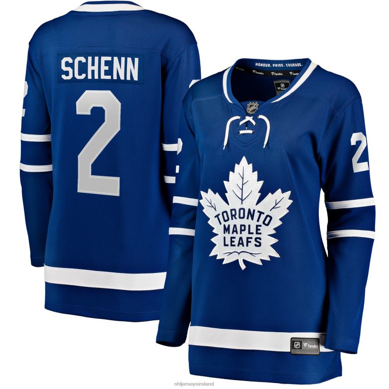 NHL Women Toronto Maple Leafs Luke Schenn Fanatics Branded Blue Home Breakaway Jersey D002V1660 Clothing