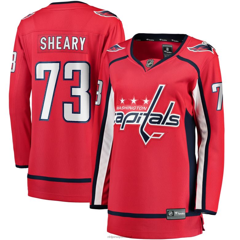 NHL Women Washington Capitals Conor Sheary Fanatics Branded Red Home Breakaway Player Jersey D002V1766 Clothing