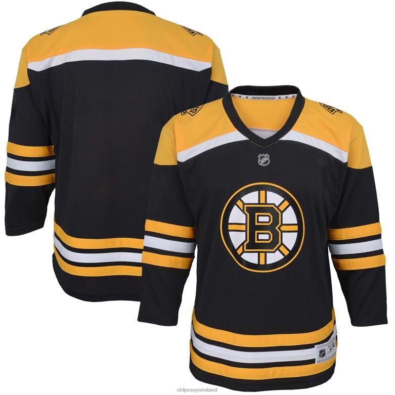 NHL Youth Boston Bruins Black Home Replica Blank Jersey D002V704 Clothing
