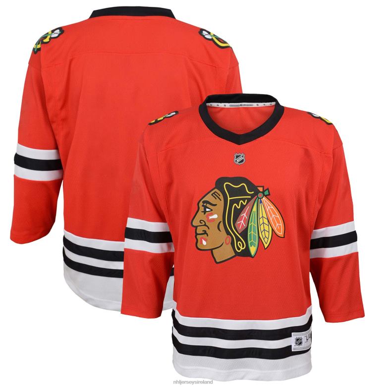 NHL Youth Chicago Blackhawks Red Replica Jersey D002V1446 Clothing