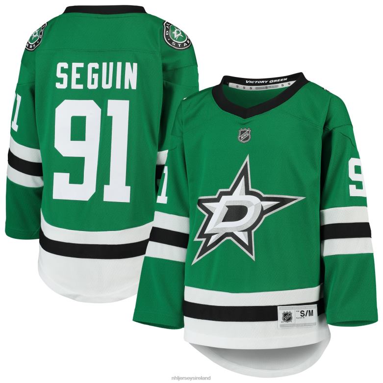 NHL Youth Dallas Stars Tyler Seguin Kelly Green Home Replica Player Jersey D002V588 Clothing