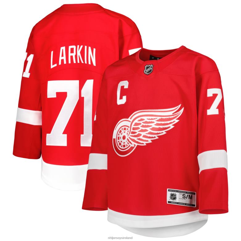 NHL Youth Detroit Red Wings Dylan Larkin Red Home Premier Player Jersey D002V273 Clothing