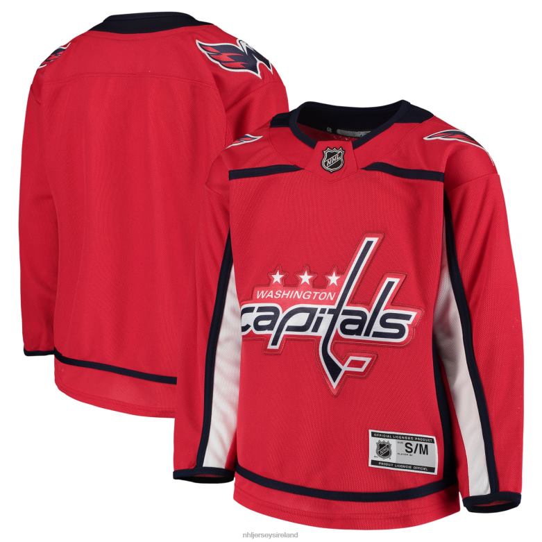 NHL Youth Washington Capitals Red Home Premier Team Jersey D002V1003 Clothing