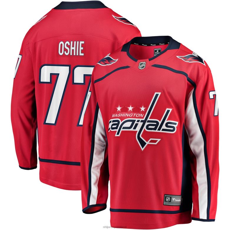 NHL Youth Washington Capitals Tj Oshie Fanatics Branded Red Home Breakaway Player Jersey D002V1112 Clothing
