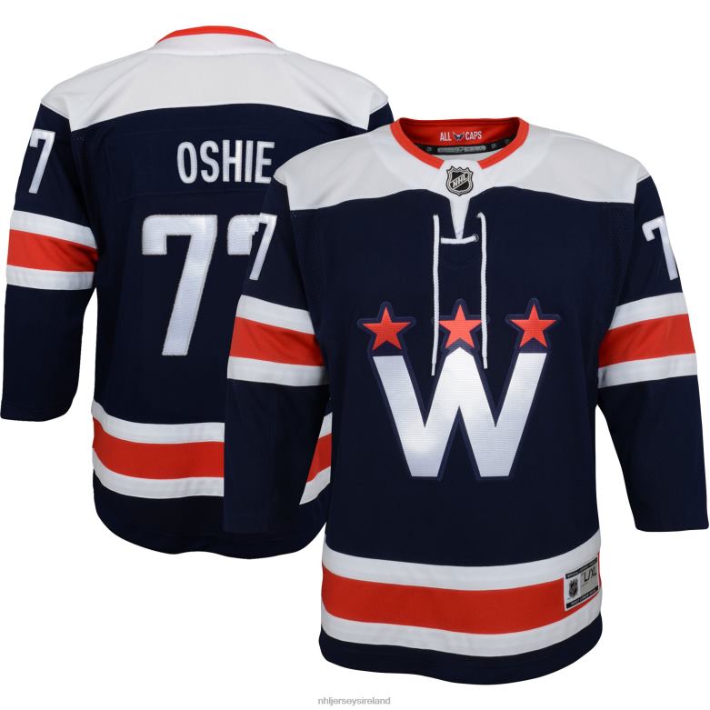 NHL Youth Washington Capitals Tj Oshie Navy Alternate Premier Player Jersey D002V1569 Clothing